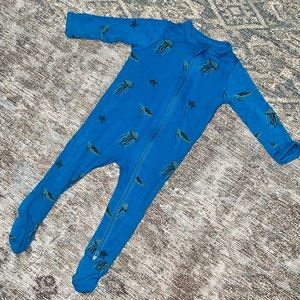Kyte Baby Marine Zippered Footie 3-6m